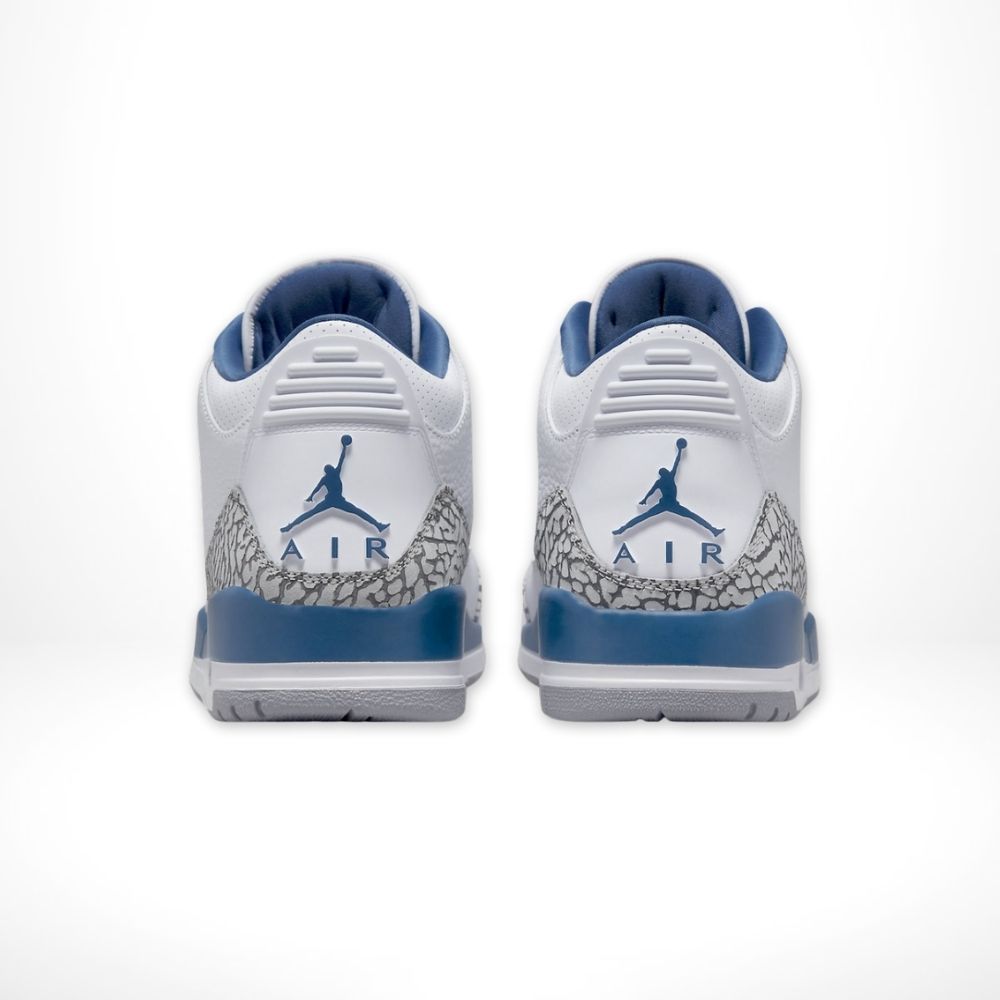 Rear view of Air Jordan 3