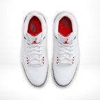 Top-down view of the Air Jordan 3