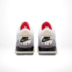 Rear view of the Air Jordan 3