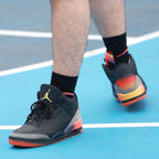 On-foot of the Air Jordan 3