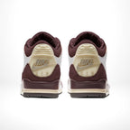 Rear view of the Air Jordan 3