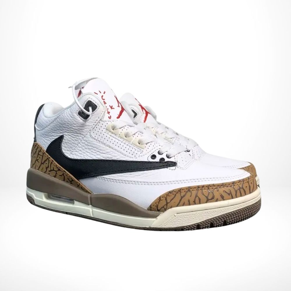 Angle view of Air Jordan 3