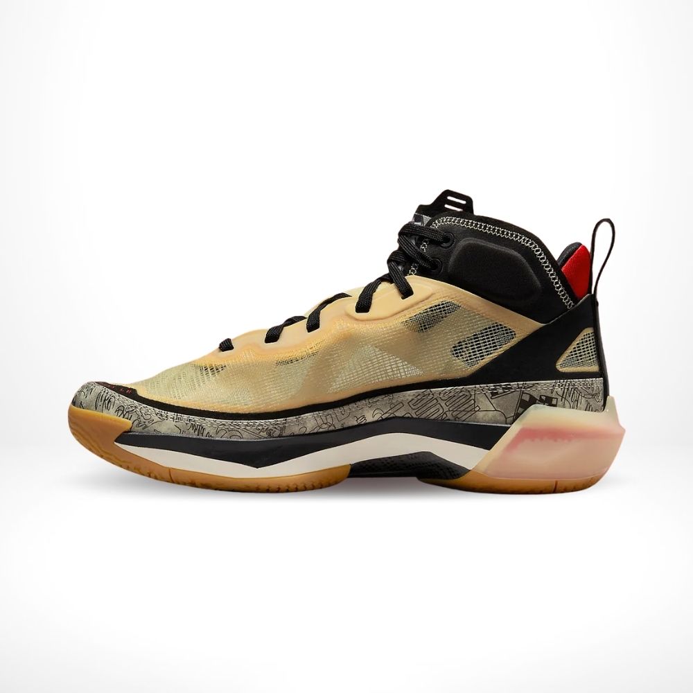 Medial side view of the Air Jordan 37