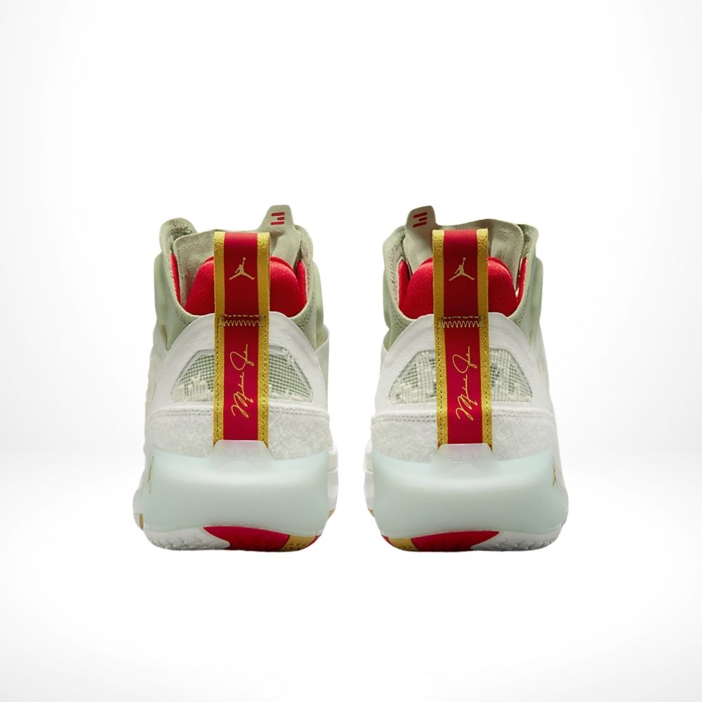 Rear view of the Air Jordan 37