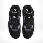 Top-down view of the Air Jordan 4