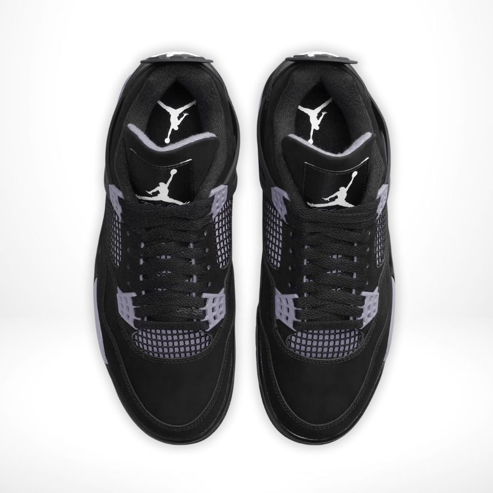 Top-down view of the Air Jordan 4