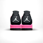 Rear view of the Air Jordan 4