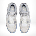 Top-down view of the Air Jordan 4
