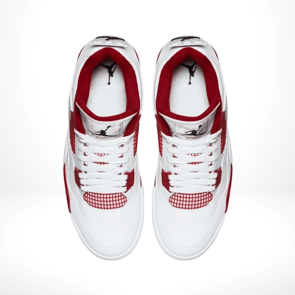 Top view of Air Jordan 4