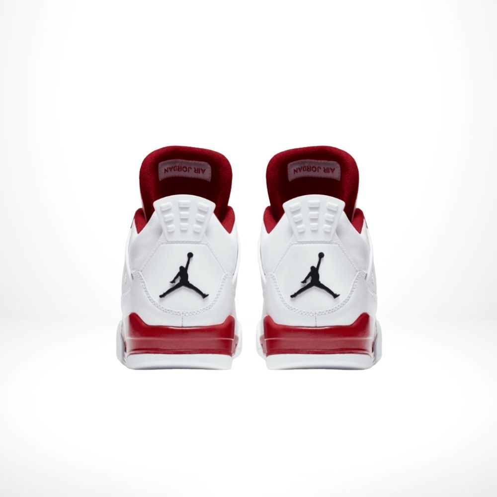 Rear view of Air Jordan 4