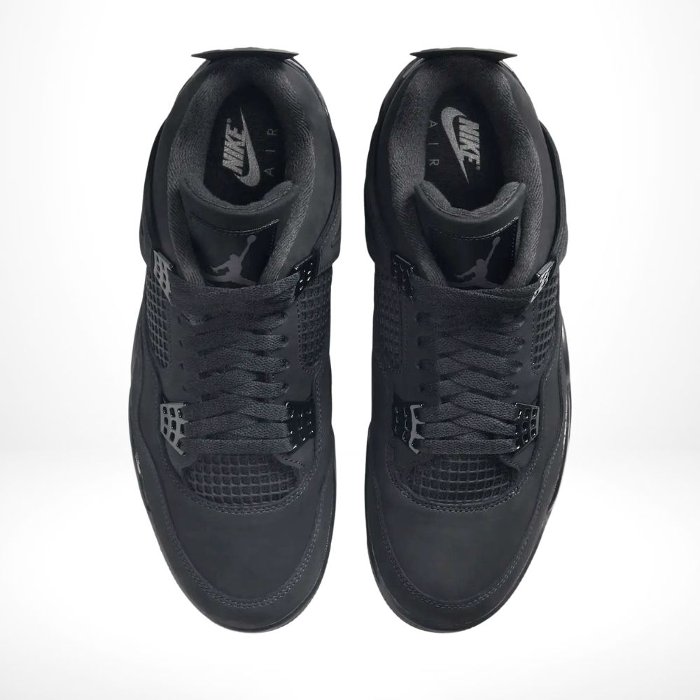 Top-down view of the Air Jordan 4