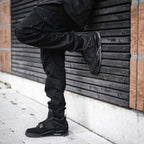 Real lifestyle image of Air Jordan 4