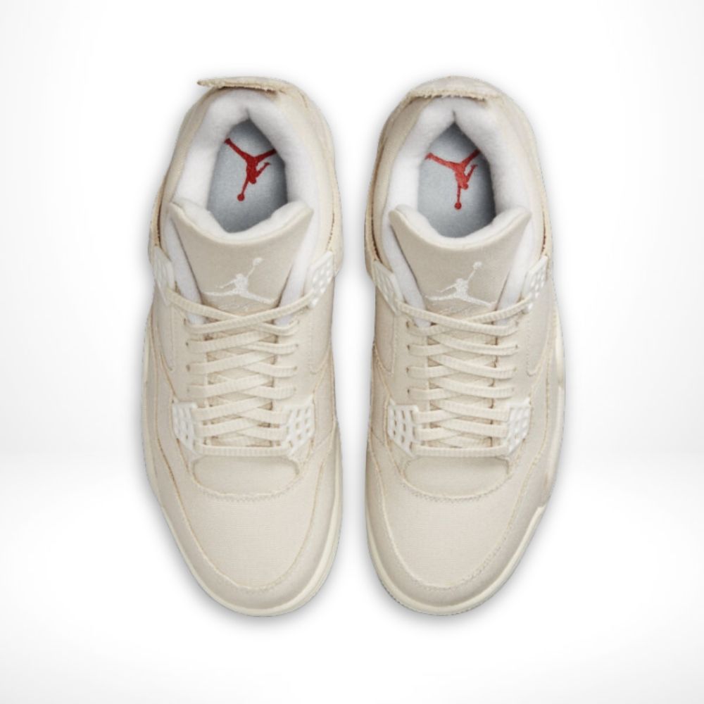Top view of Air Jordan 4