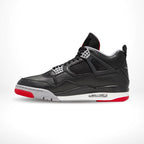 Medial side view of the Air Jordan 4