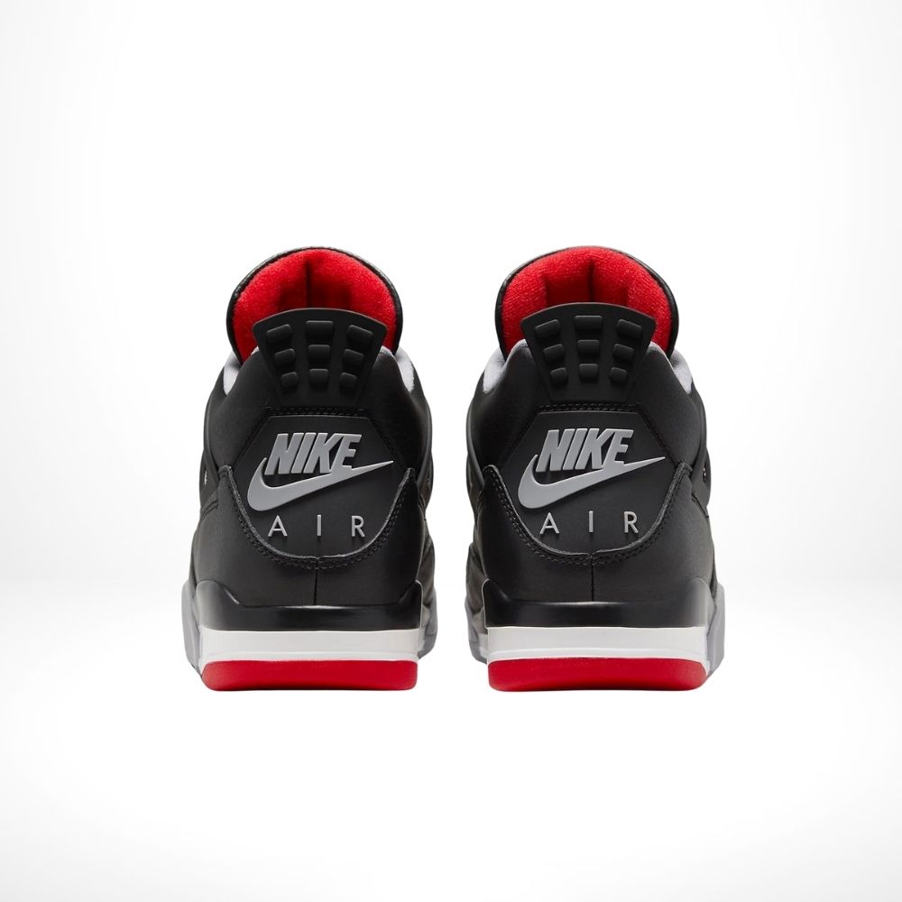 Rear view of the Air Jordan 4
