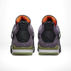 Rear view of the Air Jordan 4