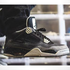 Real lifestyle image of Air Jordan 4
