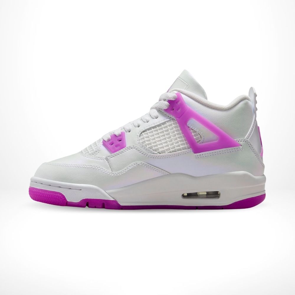 Medial side view of the Air Jordan 4