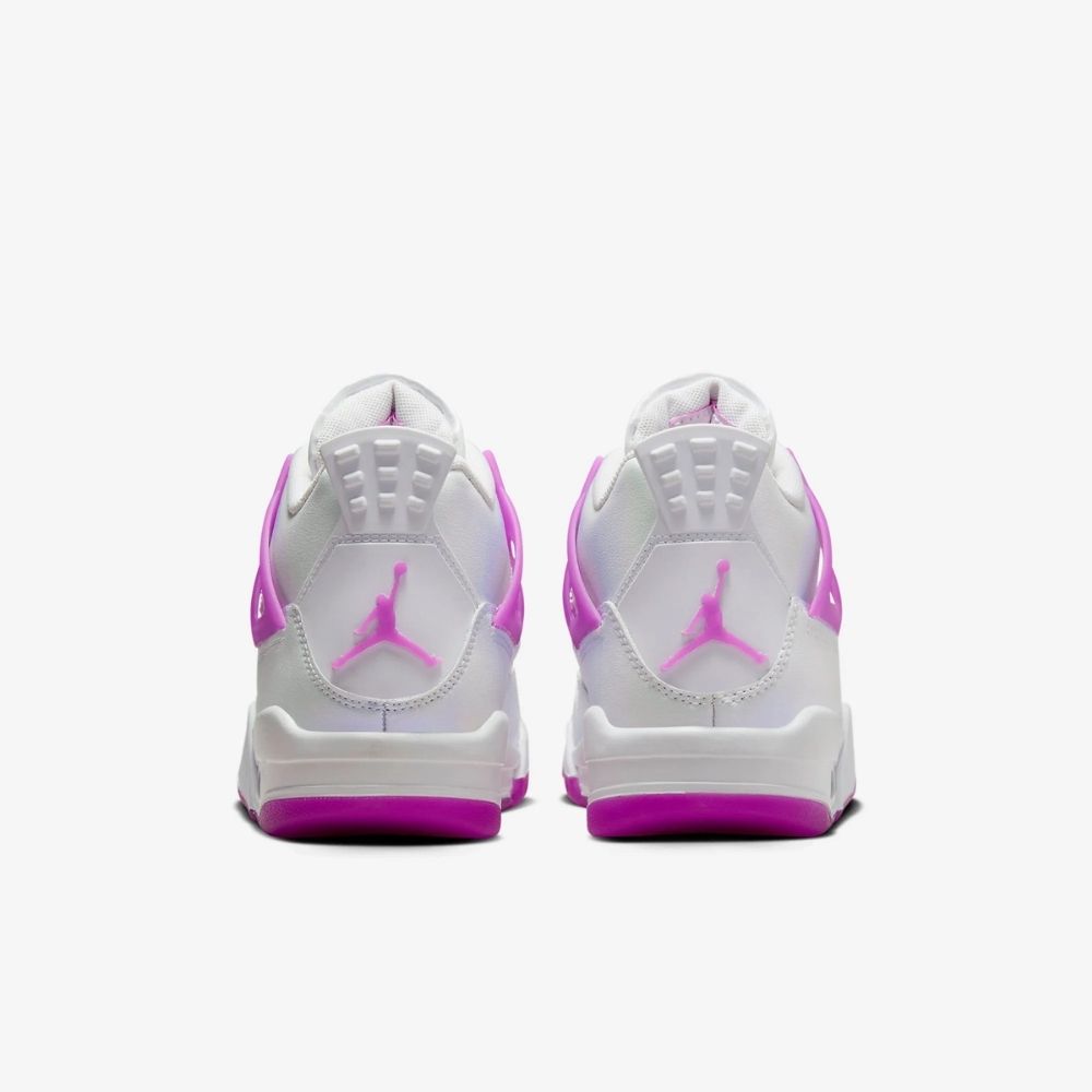 Rear view of the Air Jordan 4