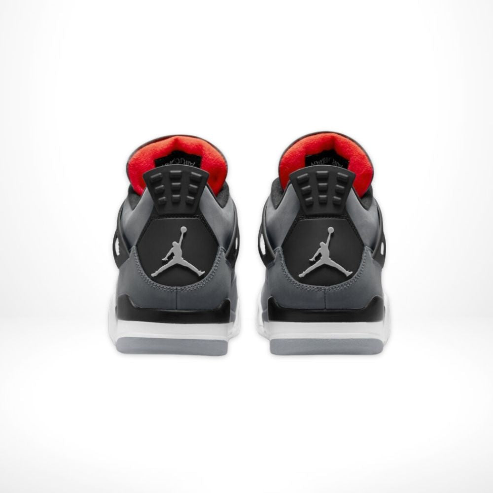 Rear view of Air Jordan 4