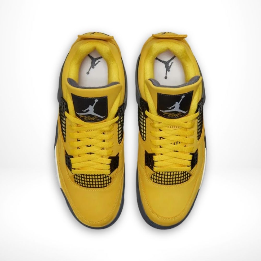 Top view of Air Jordan 4