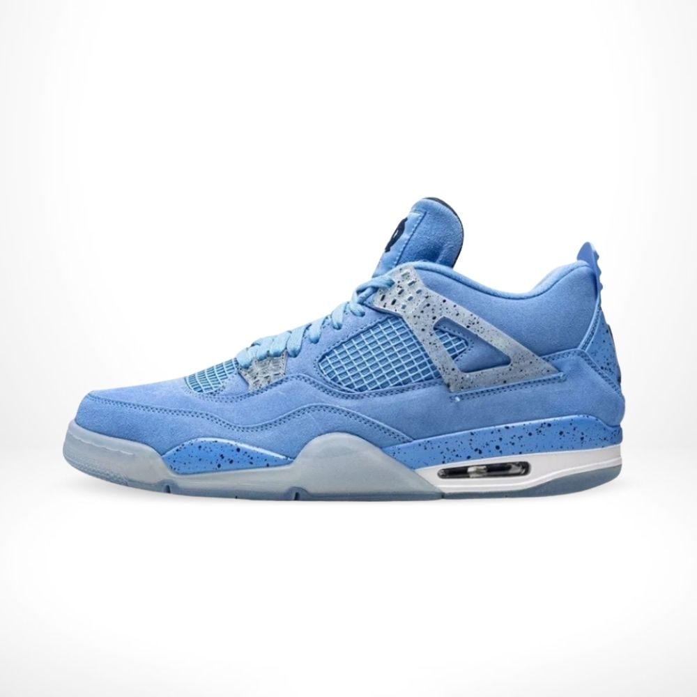 Medial side view of the Air Jordan 4