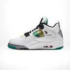 Air Jordan 4 Retro Lucid Green Rasta