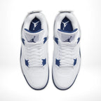 Top-down view of the Air Jordan 4