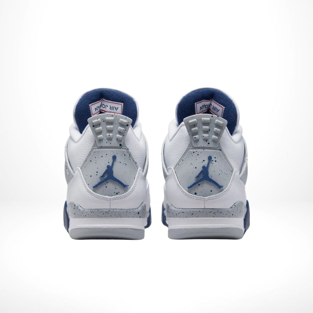Rear view of the Air Jordan 4