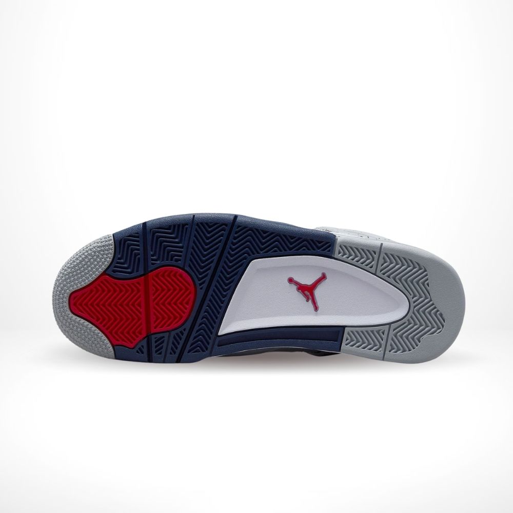 Bottom view of the Air Jordan 4
