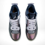 Top-down view of the Air Jordan 4