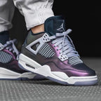 On-foot of the Air Jordan 4