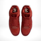 Top-down view of the Air Jordan 4