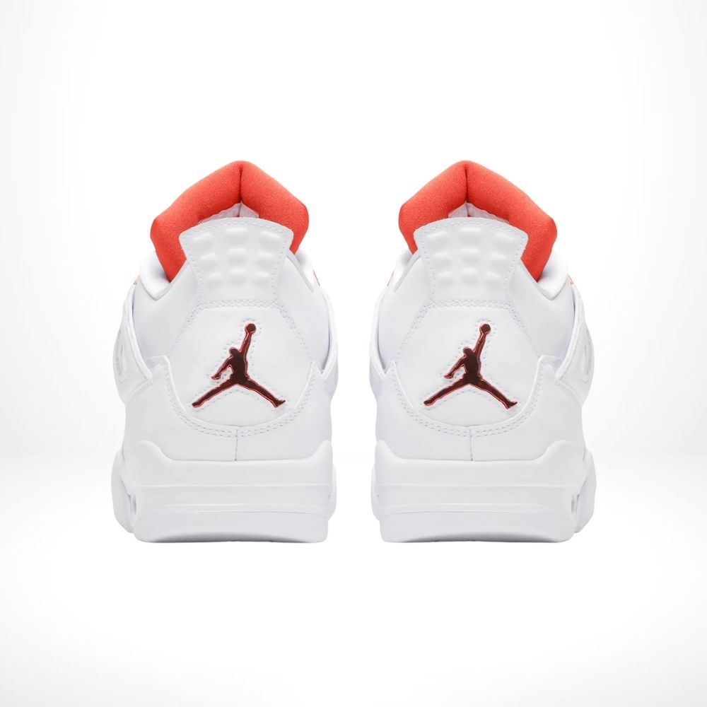 Rear view of the Air Jordan 4