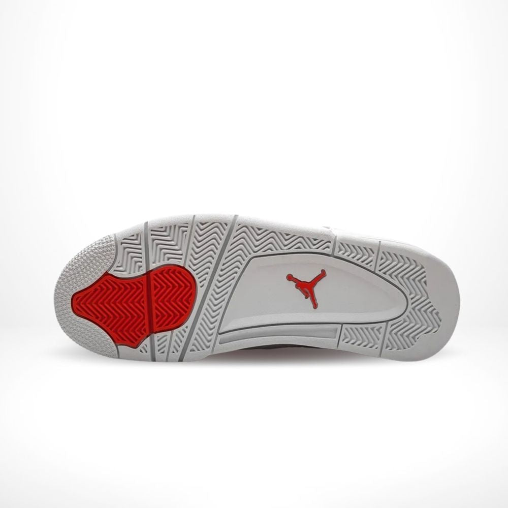 Bottom view of the Air Jordan 4