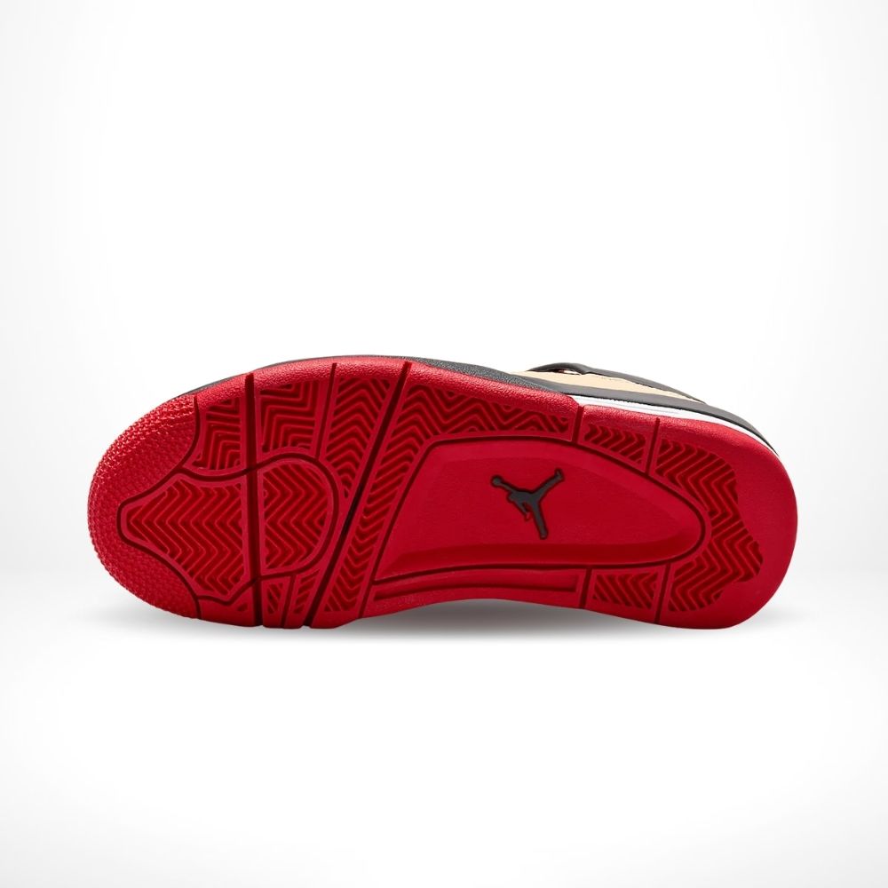 Bottom view of the Air Jordan 4