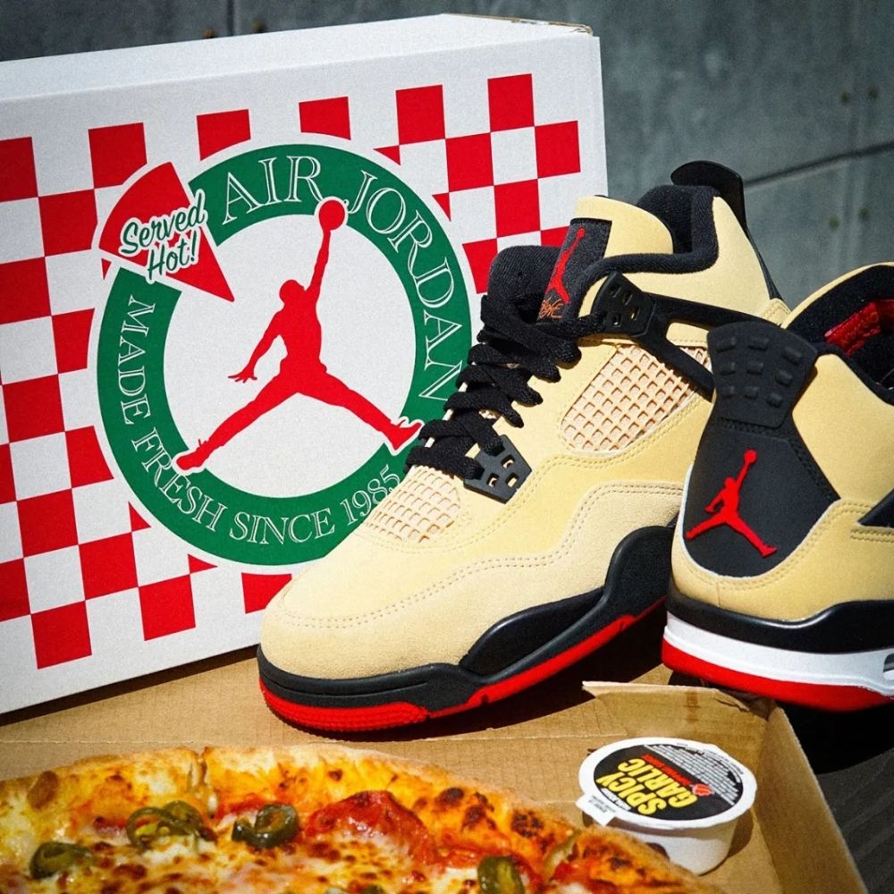 Real-life product of the Air Jordan 4