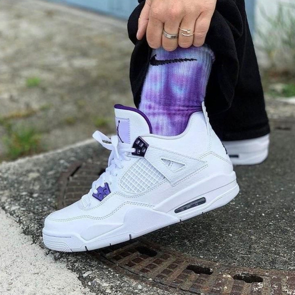 On foot