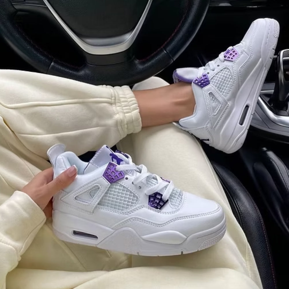 On foot