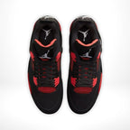 Top-down view of the Air Jordan 4