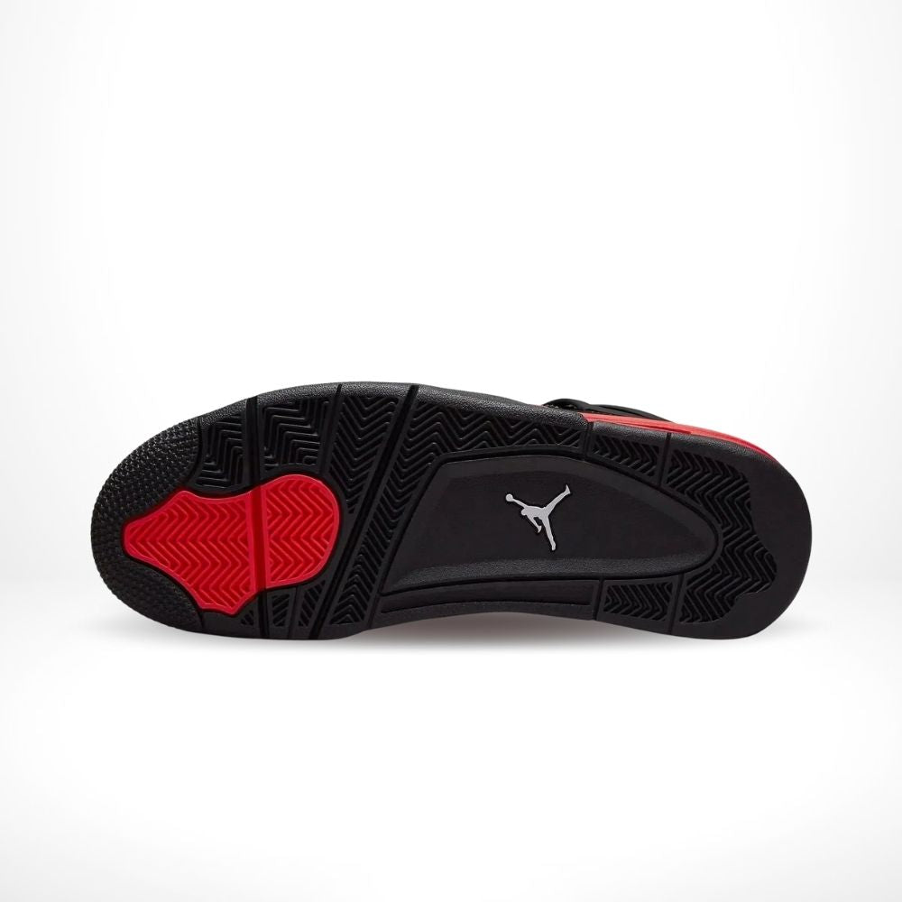 Bottom view of the Air Jordan 4