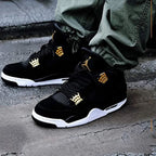 Real lifestyle image of Air Jordan 4