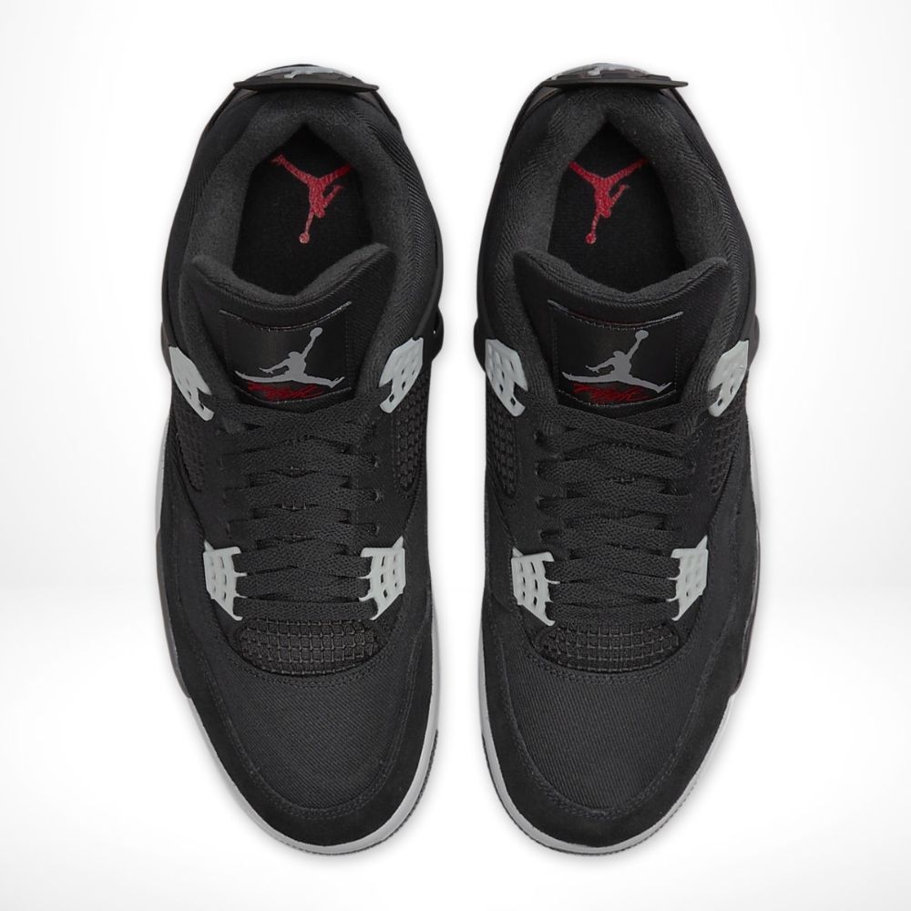 Top view of Air Jordan 4
