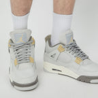 Real lifestyle image of Air Jordan 4