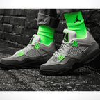Real lifestyle image of Air Jordan 4