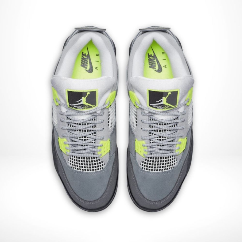 Top view of Air Jordan 4
