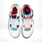 Top-down view of the Air Jordan 4
