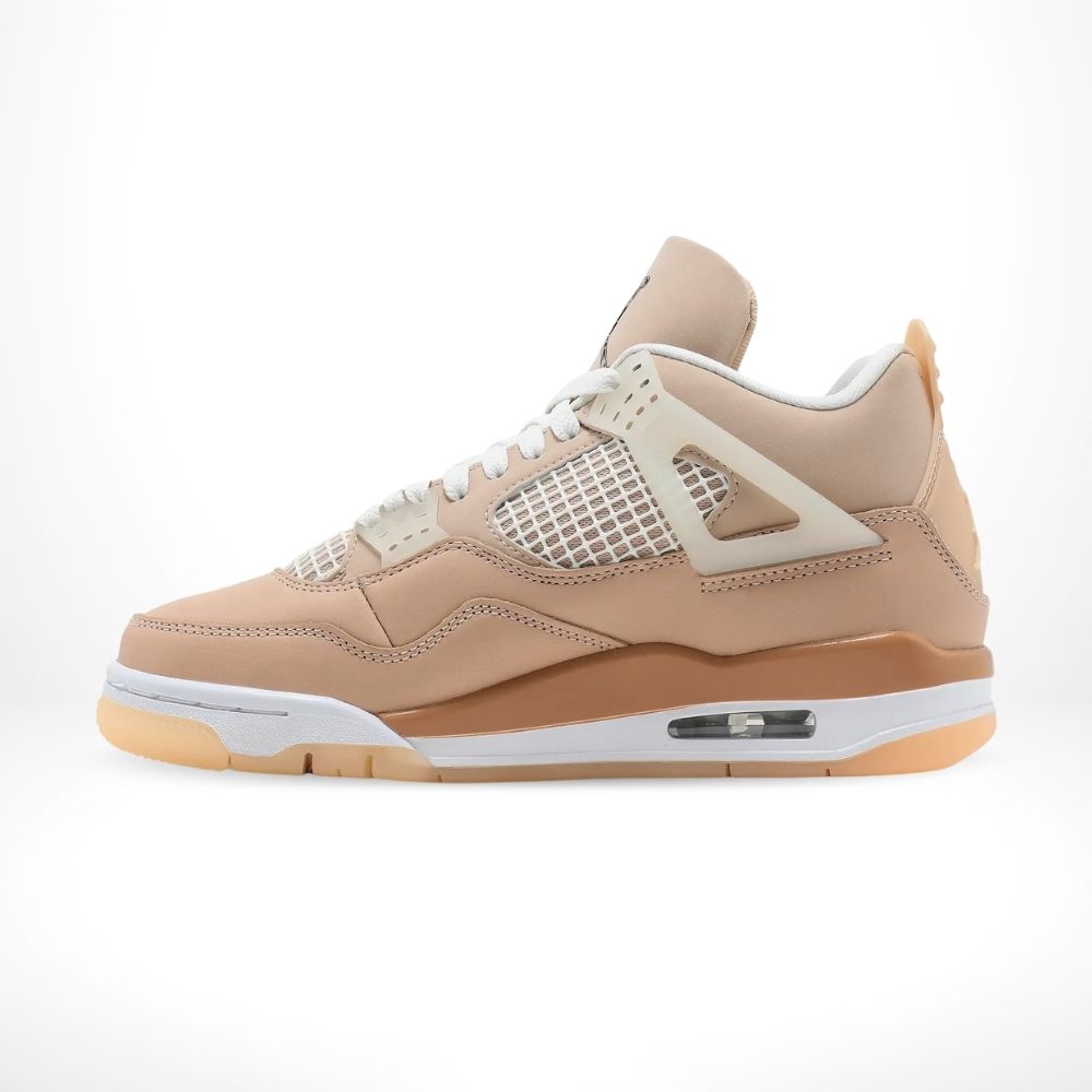 Medial side view of the Air Jordan 4