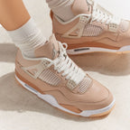 On-foot of the Air Jordan 4