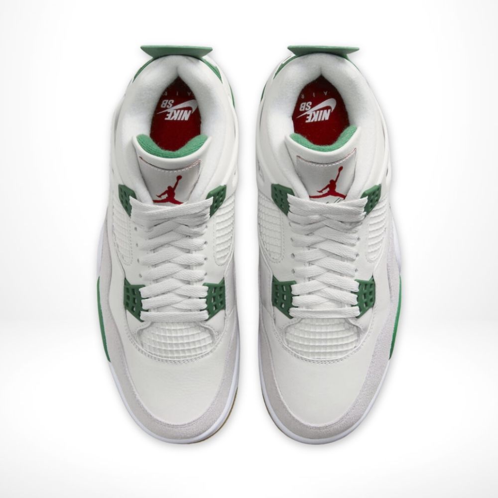 Top view of Air Jordan 4